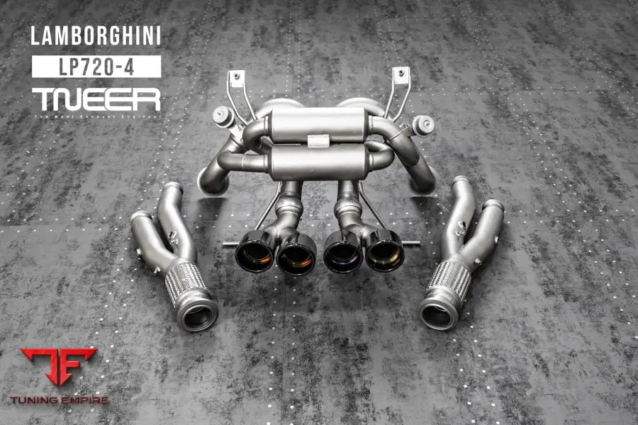 TNEER LAMBORGHINI AVENTADOR LP720-4 EXHAUST SYSTEM