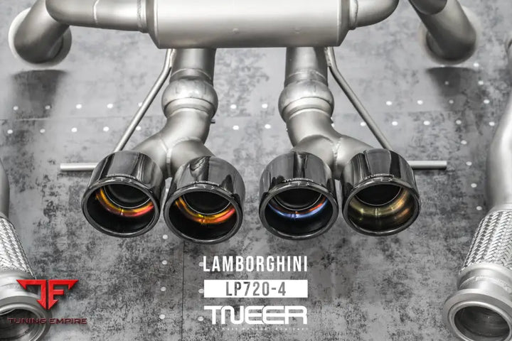 TNEER LAMBORGHINI AVENTADOR LP720-4 EXHAUST SYSTEM