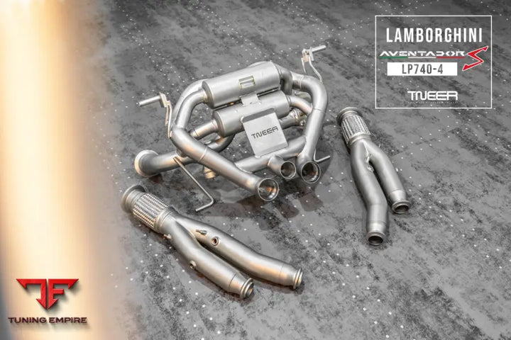 TNEER LAMBORGHINI AVENTADOR LP740-4 EXHAUST SYSTEM