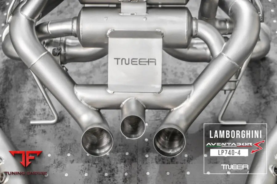 TNEER LAMBORGHINI AVENTADOR LP740-4 EXHAUST SYSTEM