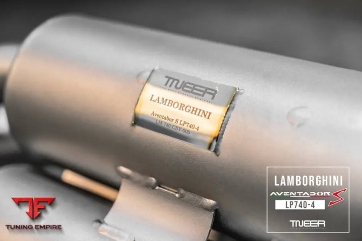 TNEER LAMBORGHINI AVENTADOR LP740-4 EXHAUST SYSTEM