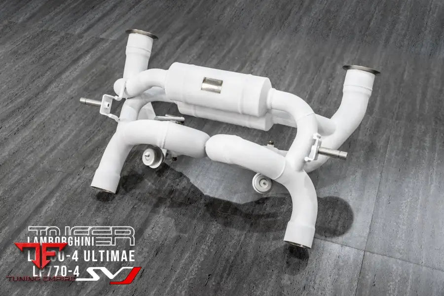 TNEER LAMBORGHINI AVENTADOR LP770-4 SVJ CERAMIC COATED EXHAUST SYSTEM