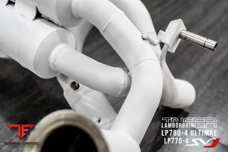 TNEER LAMBORGHINI AVENTADOR LP770-4 SVJ CERAMIC COATED EXHAUST SYSTEM