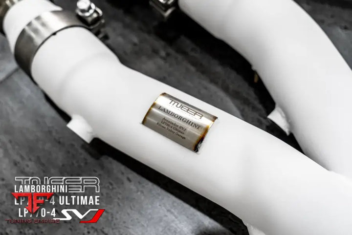 TNEER LAMBORGHINI AVENTADOR LP770-4 SVJ CERAMIC COATED EXHAUST SYSTEM