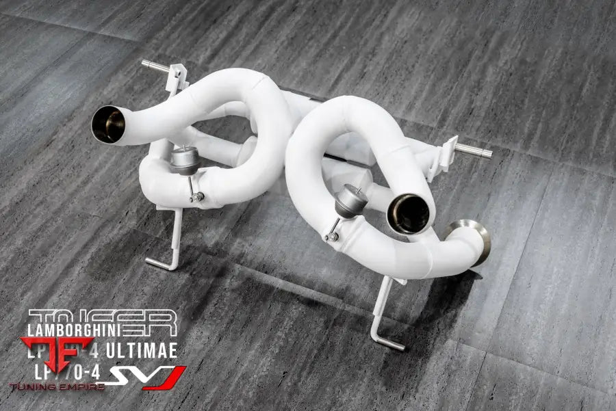 TNEER LAMBORGHINI AVENTADOR LP770-4 SVJ CERAMIC COATED EXHAUST SYSTEM