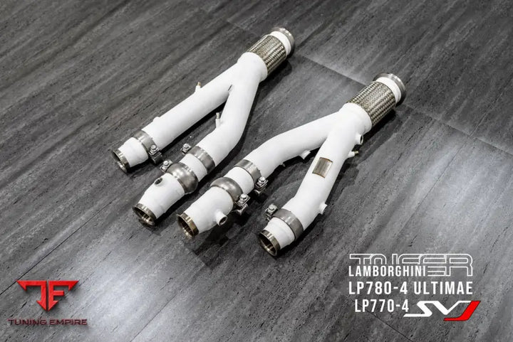 TNEER LAMBORGHINI AVENTADOR LP780-4 ULTIMATE CERAMIC COATED EXHAUST SYSTEM