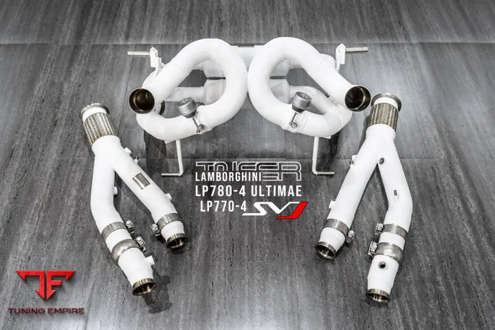 TNEER LAMBORGHINI AVENTADOR LP780-4 ULTIMATE CERAMIC COATED EXHAUST SYSTEM