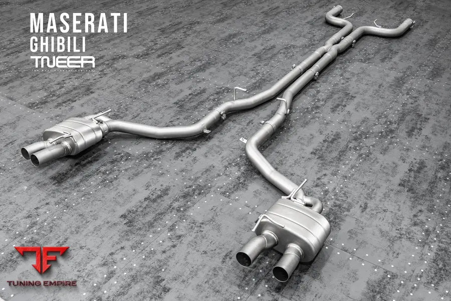 TNEER MASERATI GHIBILI EXHAUST SYSTEM