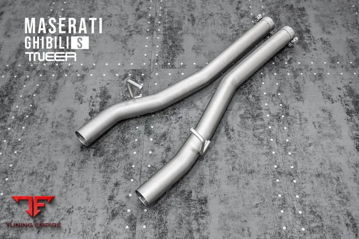 TNEER MASERATI GHIBILI S EXHAUST SYSTEM
