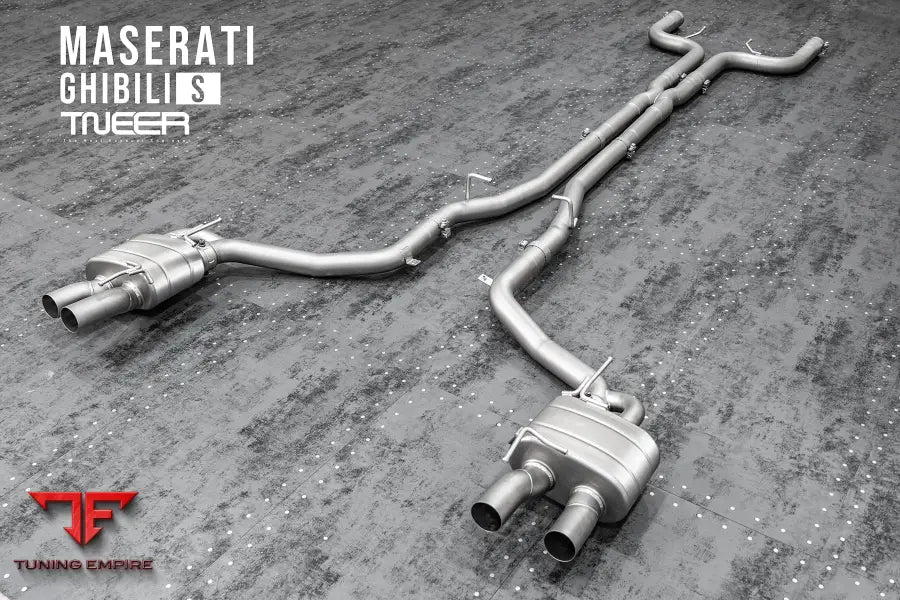 TNEER MASERATI GHIBILI S EXHAUST SYSTEM