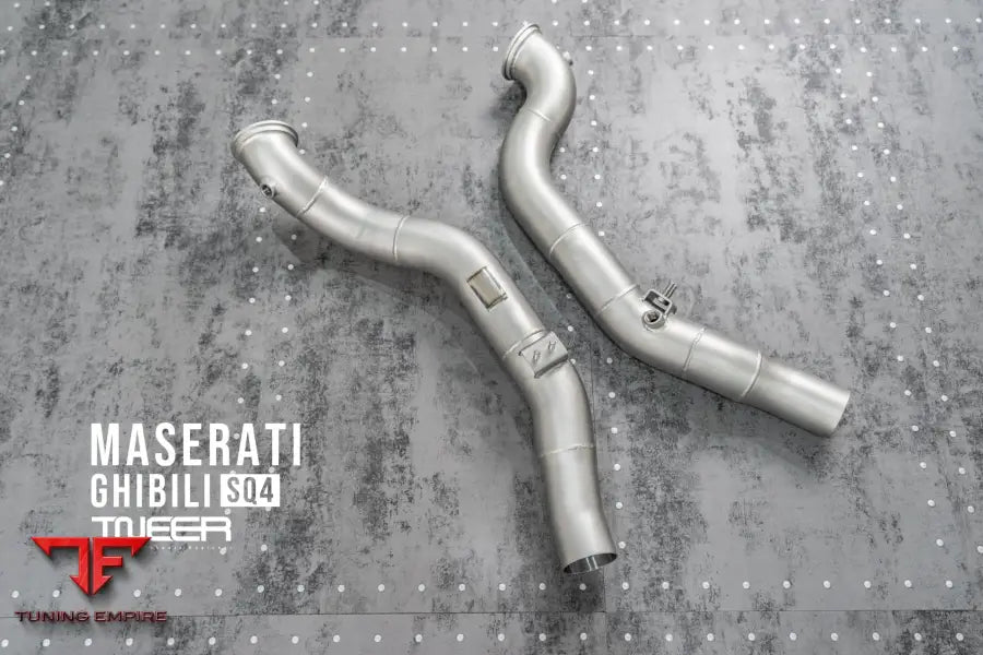 TNEER MASERATI GHIBILI SQ4 EXHAUST SYSTEM