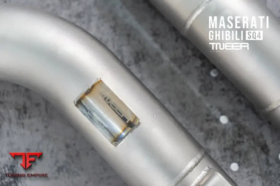 TNEER MASERATI GHIBILI SQ4 EXHAUST SYSTEM