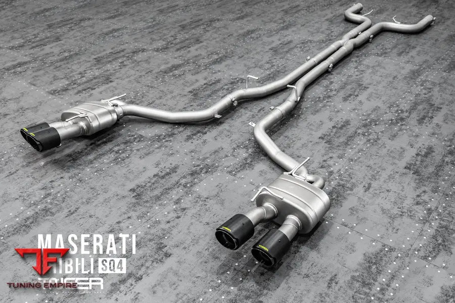 TNEER MASERATI GHIBILI SQ4 EXHAUST SYSTEM