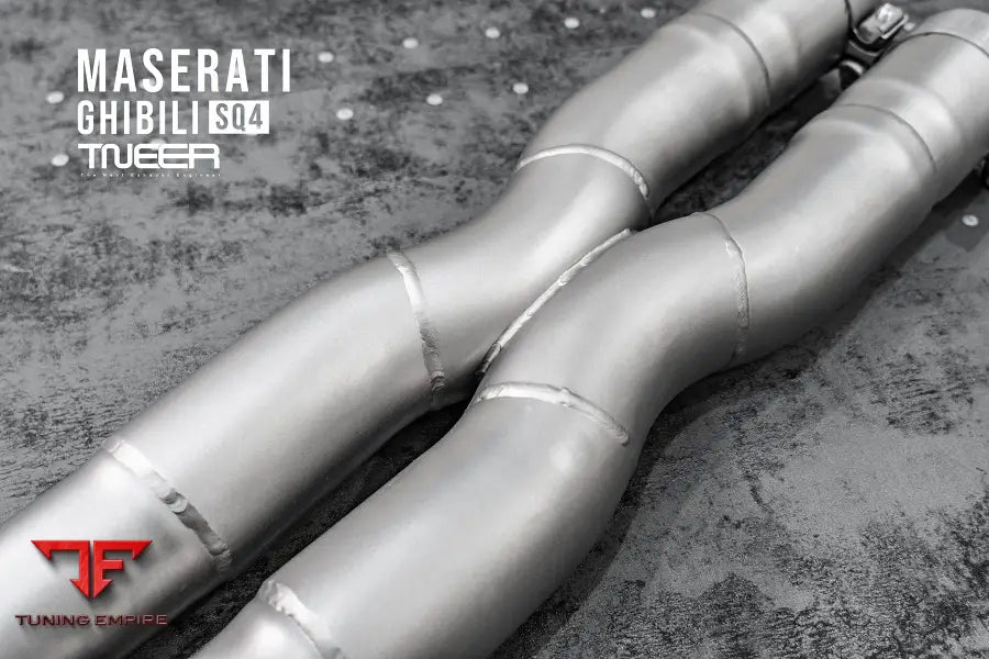 TNEER MASERATI GHIBILI SQ4 EXHAUST SYSTEM