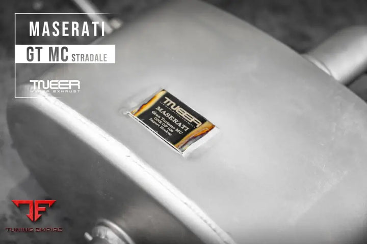 TNEER MASERATI GRAN TURISMO MC STRADALE EXHAUST SYSTEM
