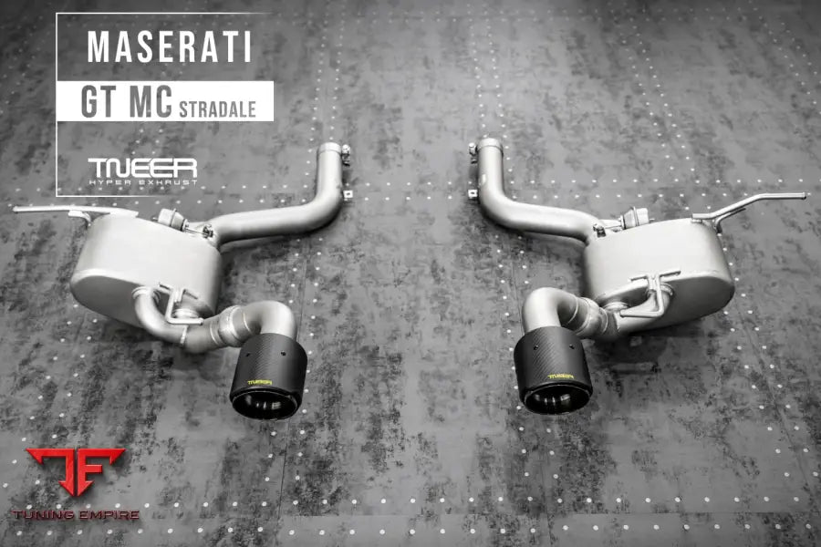 TNEER MASERATI GRAN TURISMO MC STRADALE EXHAUST SYSTEM