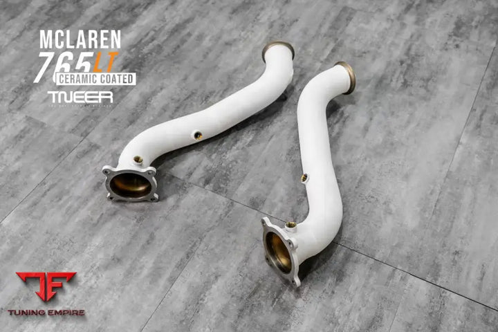 TNEER McLaren 765LT CERAMIC COATED DOWNPIPE