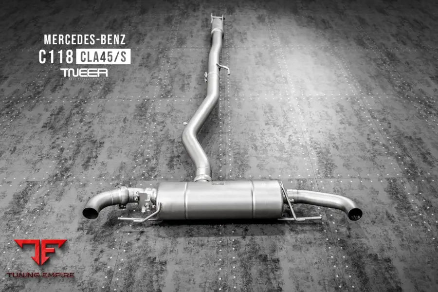 TNEER AMG CLA45 S tailpipes