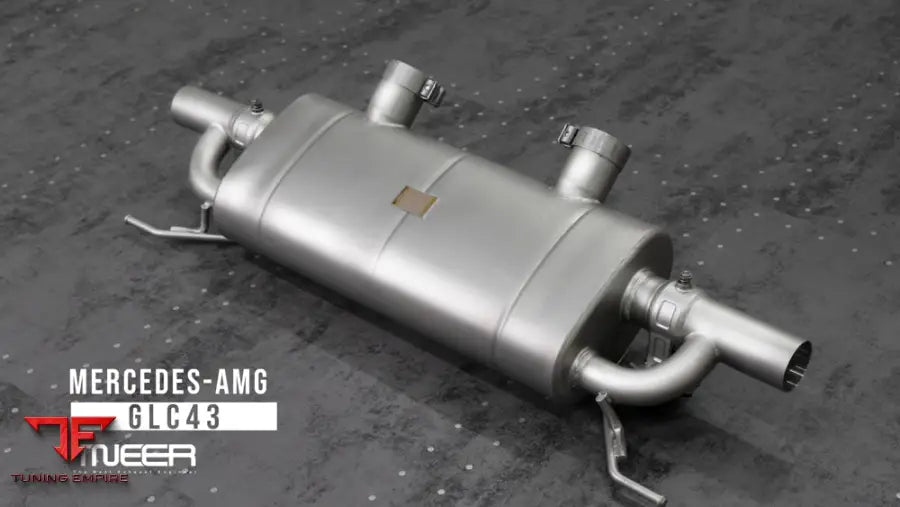 TNEER AMG GLC43 tailpipes
