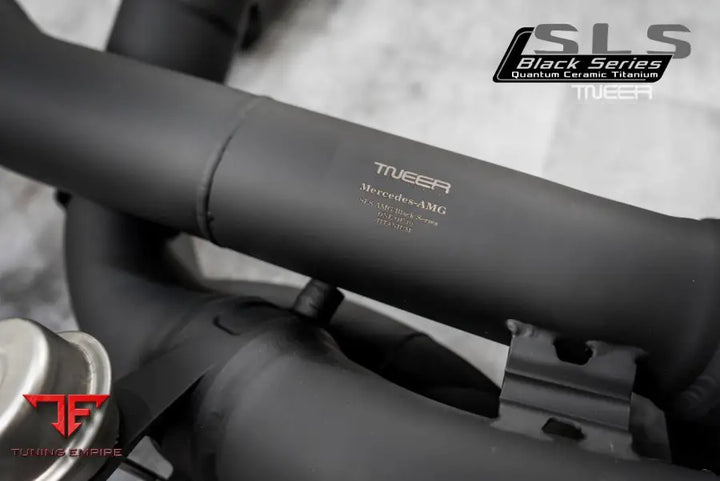 TNEER MERCEDES AMG SLS BLACK SERIES QUANTUM CERAMIC TITANIUM EXHAUST SYSTEM