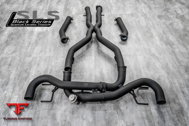 TNEER MERCEDES AMG SLS BLACK SERIES QUANTUM CERAMIC TITANIUM EXHAUST SYSTEM