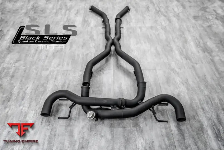 TNEER MERCEDES AMG SLS BLACK SERIES QUANTUM CERAMIC TITANIUM EXHAUST SYSTEM
