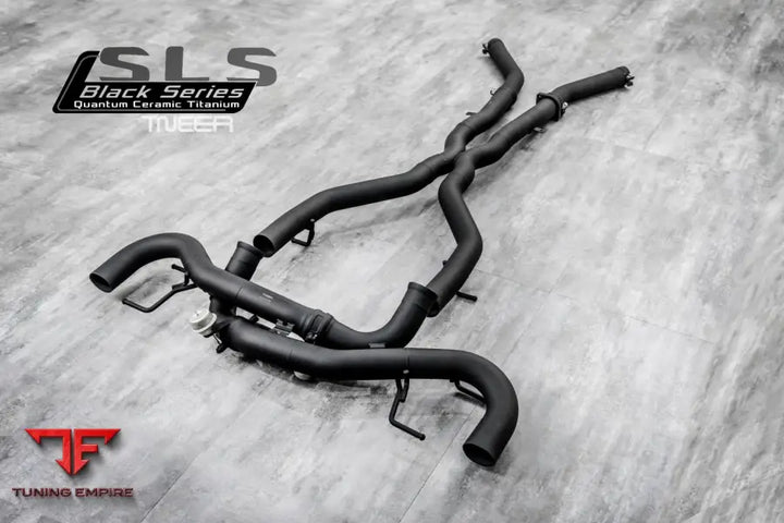 TNEER MERCEDES AMG SLS BLACK SERIES QUANTUM CERAMIC TITANIUM EXHAUST SYSTEM