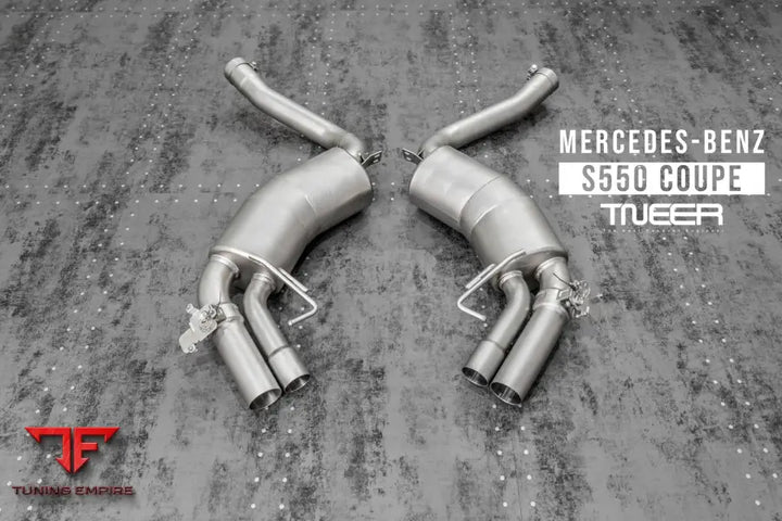 TNEER MERCEDES BENZ S CLASS C217 S550 COUPE EXHAUST SYSTEM