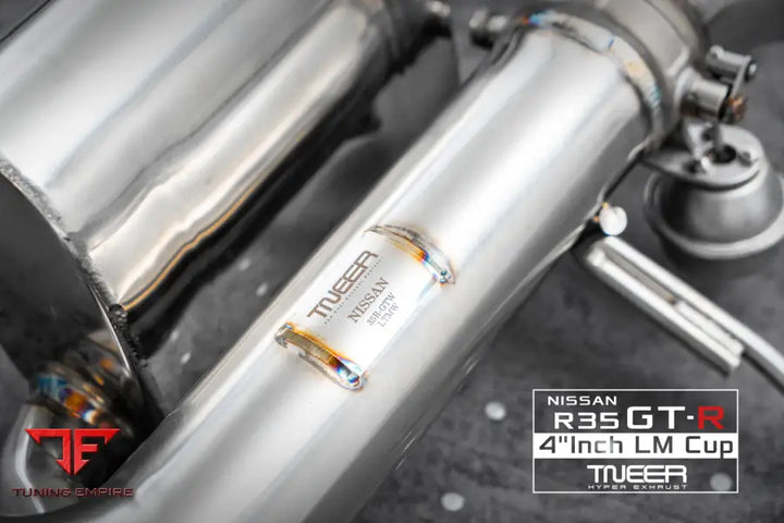 TNEER NISSAN R35 GTR 4’’INCH LM CUP EXHAUST SYSTEM