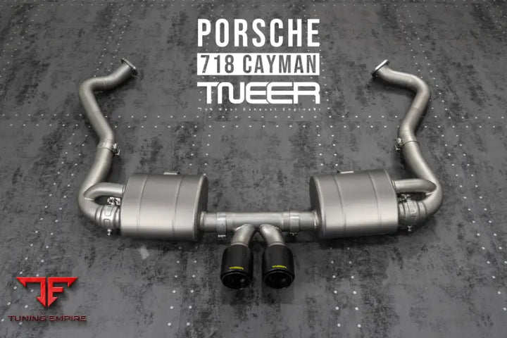 TNEER 718 Cayman tailpipes