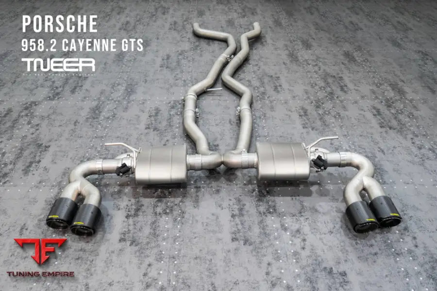 TNEER Cayenne GTS tailpipes