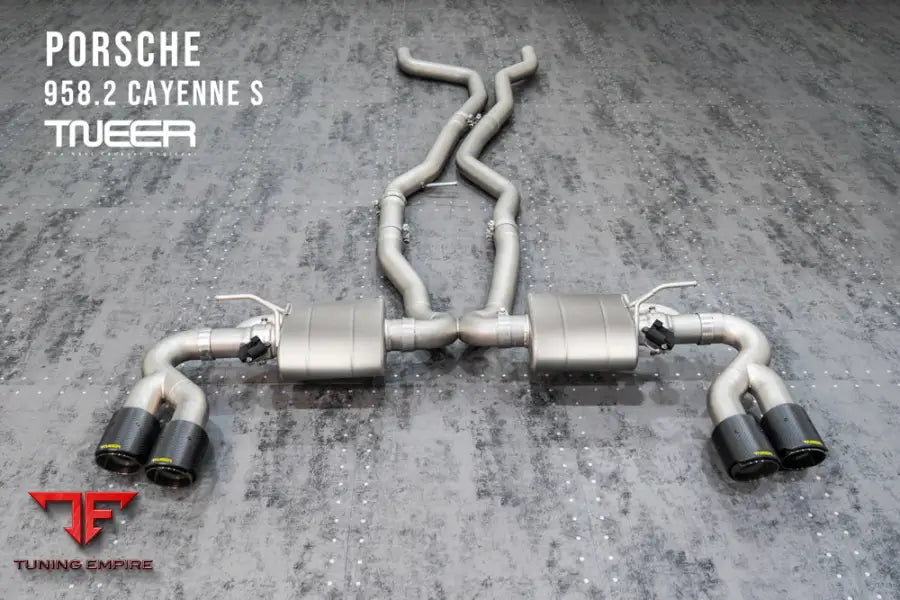 TNEER Cayenne S tailpipes