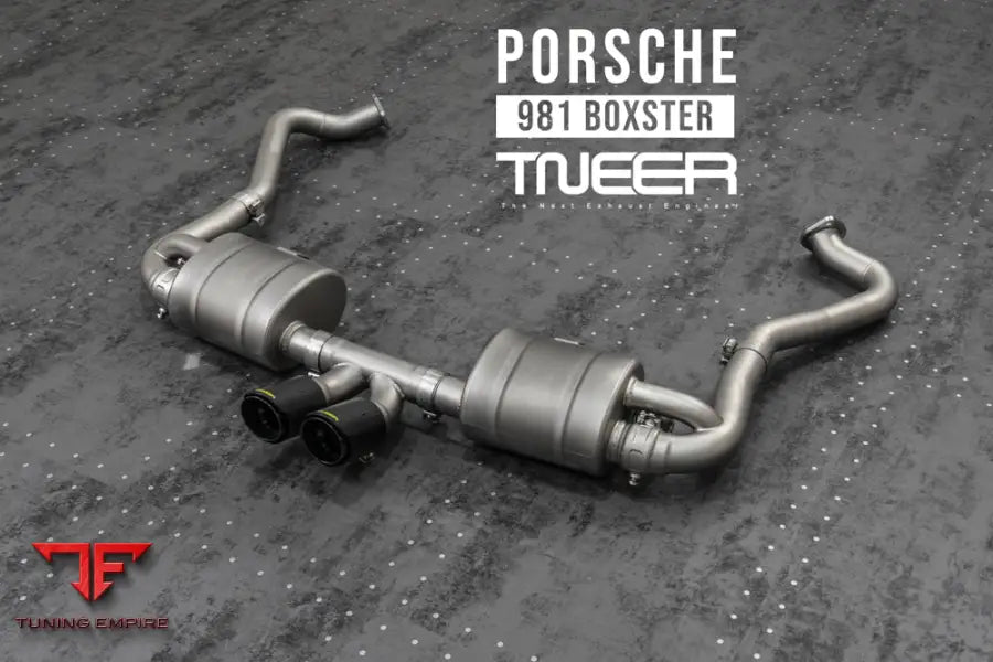 TNEER Porsche 981 Boxster exhaust system