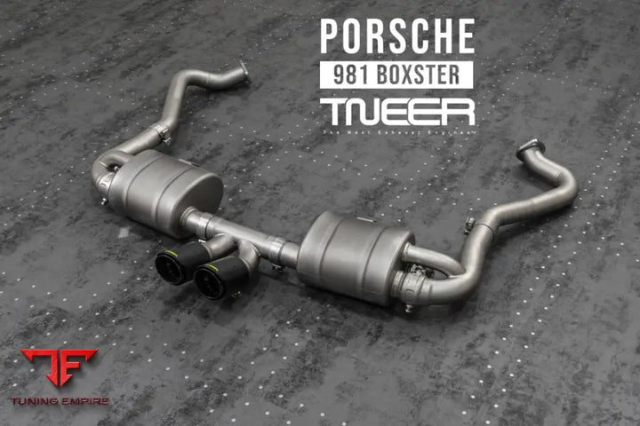 TNEER Porsche 981 Boxster exhaust system