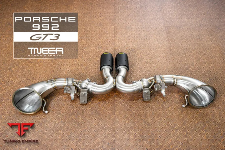 TNEER PORSCHE 992 GT3 CATBACK EXHAUST SYSTEM
