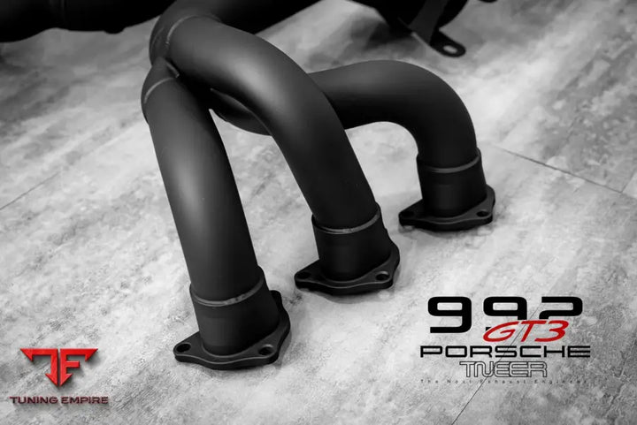 TNEER PORSCHE 992 GT3 CATLESS HEADER EXHAUST SYSTEM