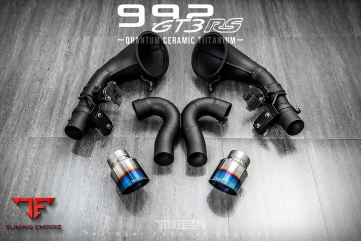 TNEER PORSCHE 992 GT3 QUANTUM CERAMIC TIITANIUM EXHAUST SYSTEM