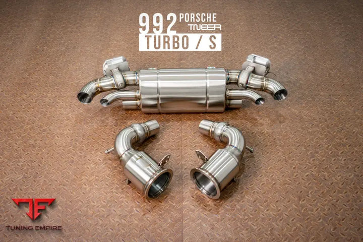 TNEER PORSCHE 992 TURBO / S EXHAUST SYSTEM