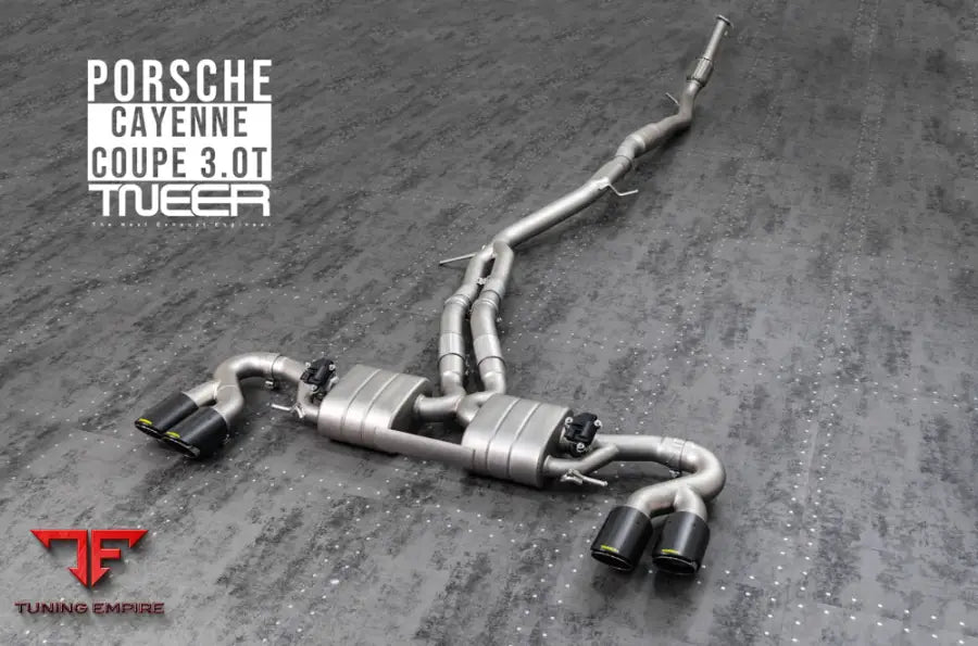 TNEER Porsche Cayenne Coupe E3 3.0T exhaust system