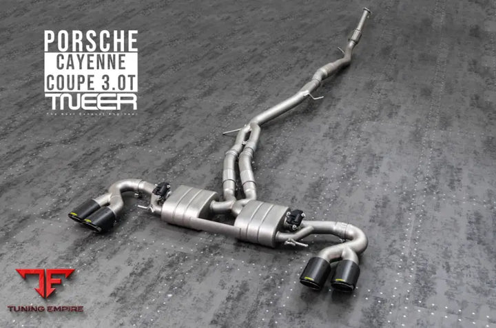 TNEER Porsche Cayenne Coupe E3 3.0T exhaust system