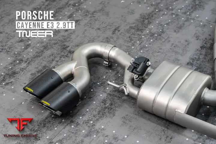 TNEER Cayenne S Coupe tailpipes