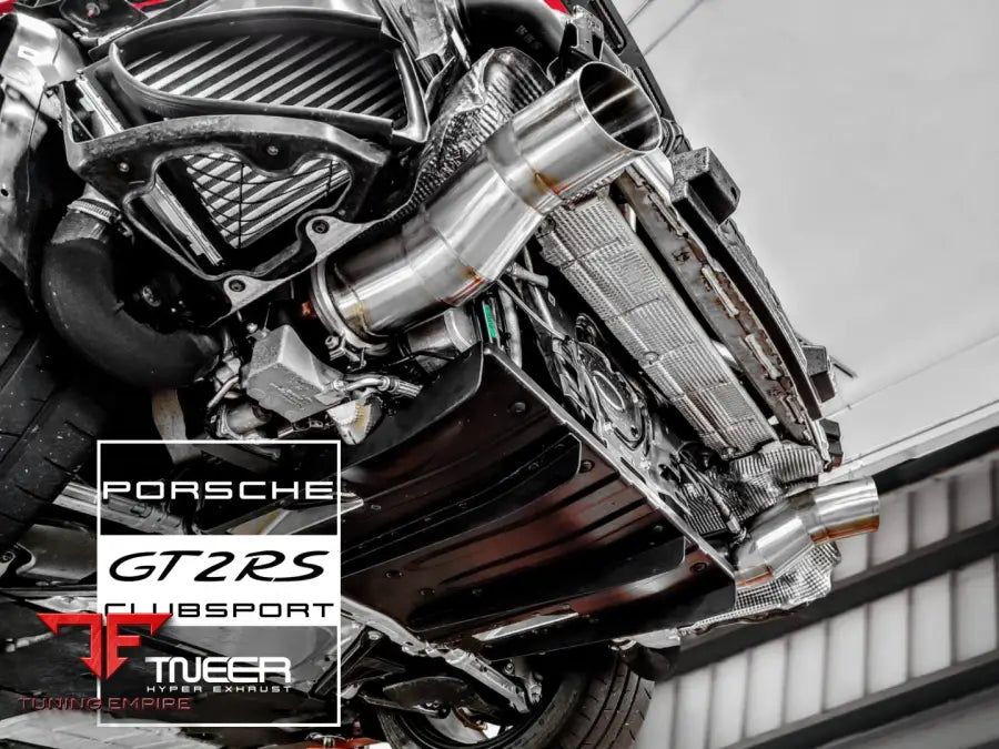 TNEER PORSCHE GT2 RS CLUBSPORT VER EXHAUST SYSTEM