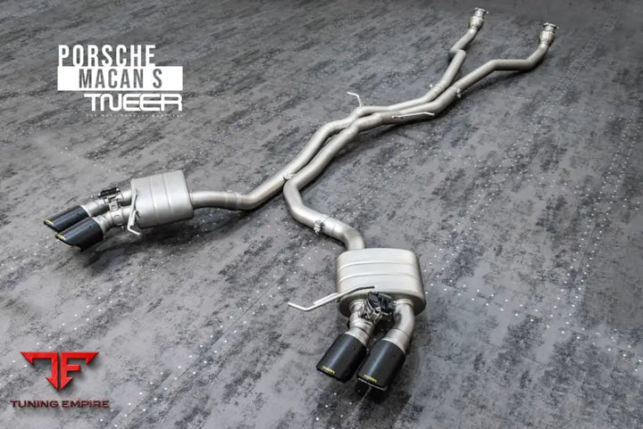 TNEER Porsche Macan S facelift exhaust system