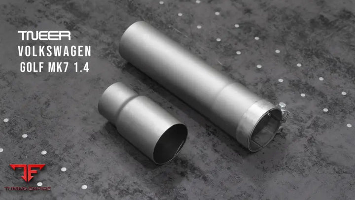 TNEER VOLKSWAGEN GOLF 1.4TSI MK7 EXHAUST SYSTEM