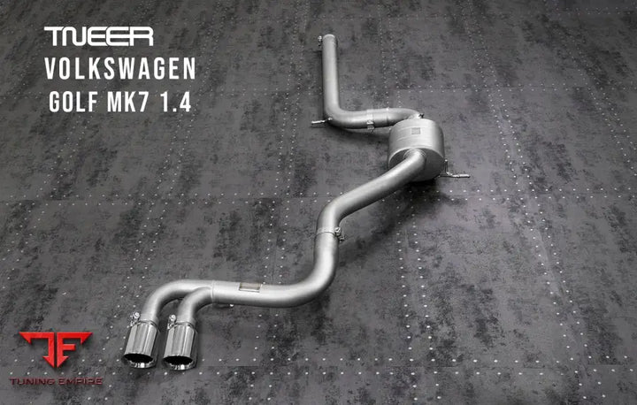 TNEER VOLKSWAGEN GOLF 1.4TSI MK7 EXHAUST SYSTEM