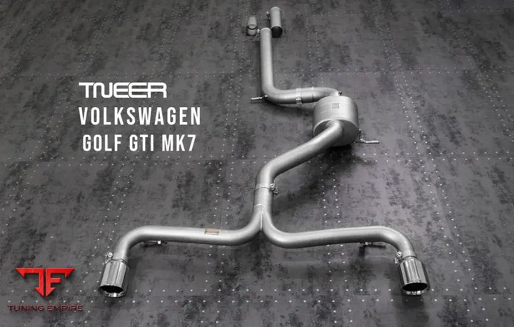 TNEER VOLKSWAGEN GOLF GTI MK7 EXHAUST SYSTEM