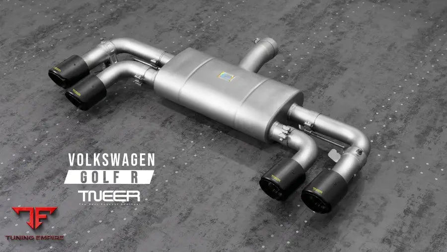 TNEER VOLKSWAGEN GOLF R MK8 EXHAUST SYSTEM