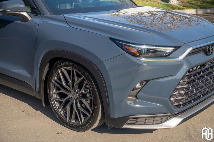 TOYOTA GRAND HIGHLANDER on custom forged wheels