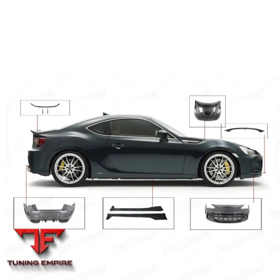 TOYOTA GT86/BRZ/FR-S CARBON FIBER BODY KIT