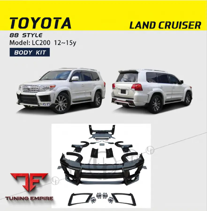 TOYOTA LAND CRUISER 200 LC 200 2012-2016 BODY KIT